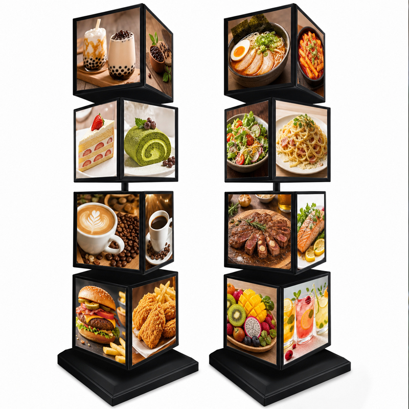 Picture Frame - صندوق إضاءة دوار مربع الشكل مخصص