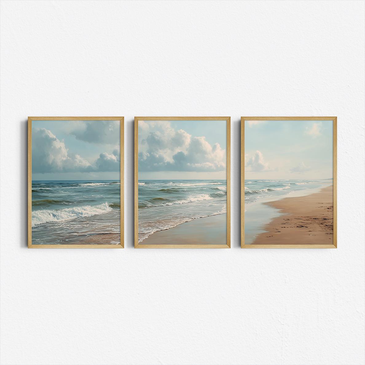 مجموعة من 3 لوحات فنية ثلاثية  - مراجعة Abstract Canvas Set وسعره